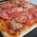 Pizza tomate bacon