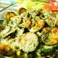 Gratin de courgettes aux herbes et parmesan