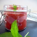 Compote fraise-rhubarbe épicée