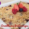 Crumble aux fruits rouges