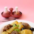 TAJINE D'AGNEAU AUX OLIVES NOIRES