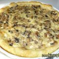 Tarte champignons chaource, Recette Ptitchef