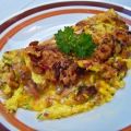 Omelette aux girolles