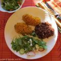 Escalopes de poulet en croûte dorée +