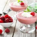 Mousse aux framboises en 15 min