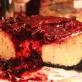 Cheesecake chocolat blanc et fruits rouges
