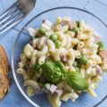 Salade de pâtes et jambon à l'estragon
