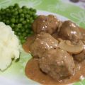 Boulettes façon stroganoff