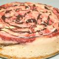 Gâteau au fromage choco-fraises-érable