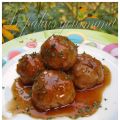Boulettes de poulet sauce générale tao