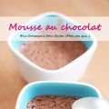 Mousse au chocolat sans oeufs ! Vegan.