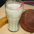 Milkshake banane coco