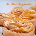 Roses feuilletées aux pommes, Recette Ptitchef