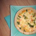 Les petits plats du soir - Quiche saumon brocoli