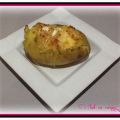 Pomme de terre farcie aux lardons et camembert