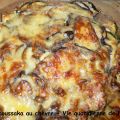 Façon moussaka au chèvre