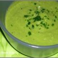 Velouté vert, haricots et petits pois, Recette[...]