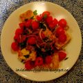  Salade de tofu, tomate, oignon, façon halloumi[...]