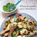 Pilons de poulet, sauce Chimichurri