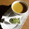 Soupe de patate douce à la noix de coco et[...]