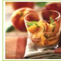 Salade de pêches et nectarines à la menthe et[...]