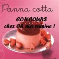 Panna cotta aux biscuits roses et framboises