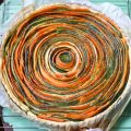 Tarte aux carottes et courgettes