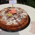 Moelleux à la rhubarbe et aux épices