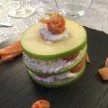 Millefeuille granny smith, écrevisses et saumon[...]