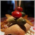 Mini-burger, double fromage et bacon, Recette[...]