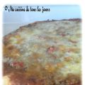 Pizza au boeuf haché et aux légumes