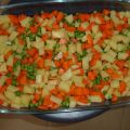 Salade au four