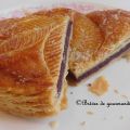 Galette des rois au cassis