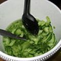 Salade de concombre épicée