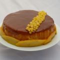 Entremet mangue et caramel au beurre salé
