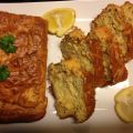 cake aux sardines, brousse et tomates séchées