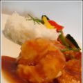 Crevettes à la Général Tao