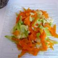 Tagliatelles de carottes et courgettes au[...]