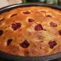 Gâteau de framboises