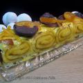 Bûche Charlotte Royale aux clémentines corses,[...]