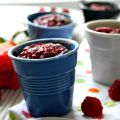 petits moelleux aux chocolat & framboises