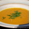 Potage au carottes en conserves