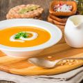 Soupe surprise au potiron à l'ail