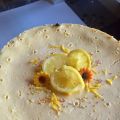 Cheesecake aux citrons.