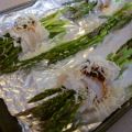 Filets de sole aux asperges et aux trois[...]