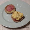 Egg in muffin en deux versions / Egg in muffin[...]