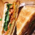 Sandwich BLT végétarien