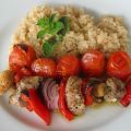 Brochettes de poulet 