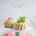 Petits cakes fèves & basilic