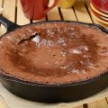 Gâteau brownie au chocolat à la poêle